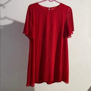 Show Me Your MuMu Vibrant Red Mini Dress